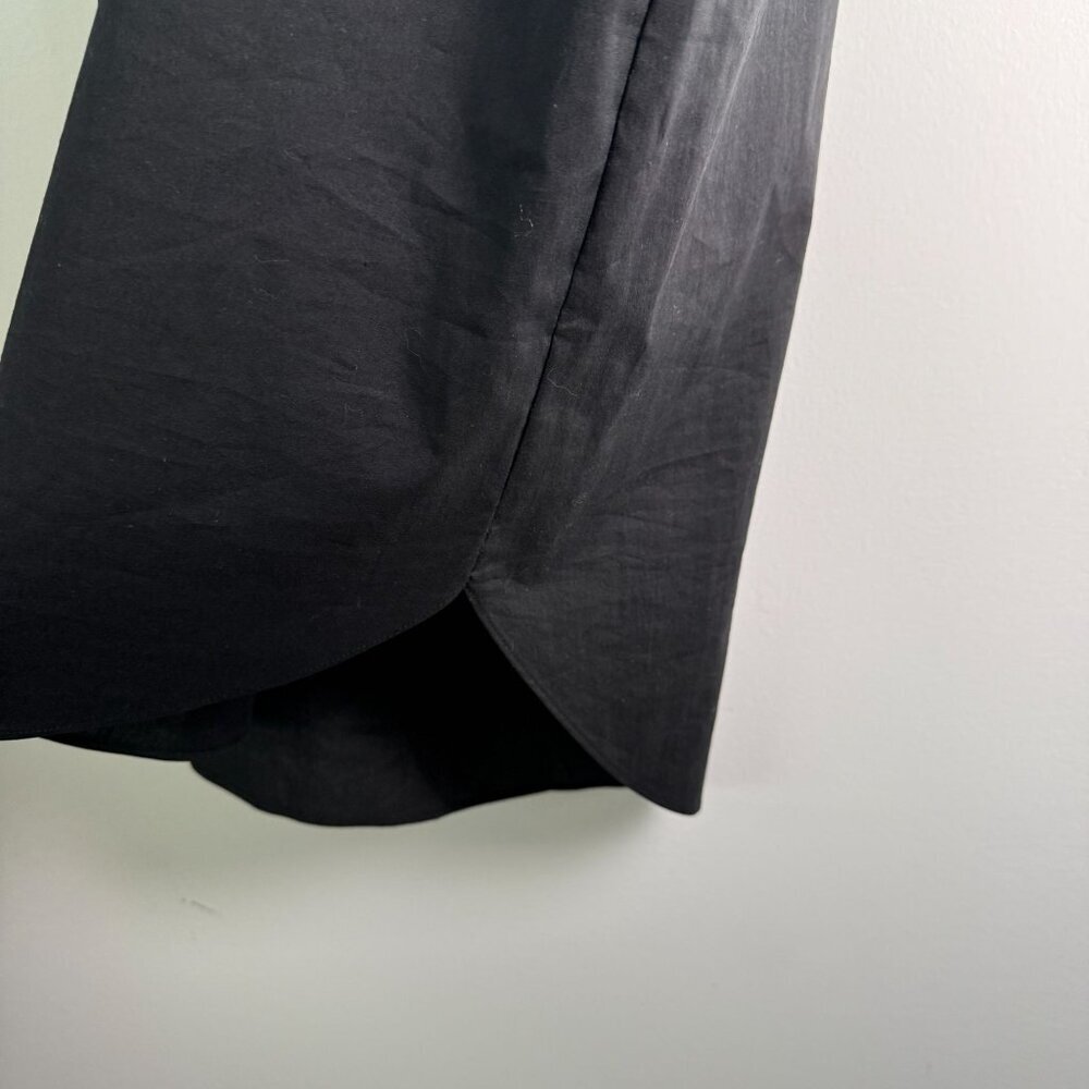 Theory Mini Slip Spaghetti Strap Black Size Small Minimalist Chic CBK - Picture 6 of 7
